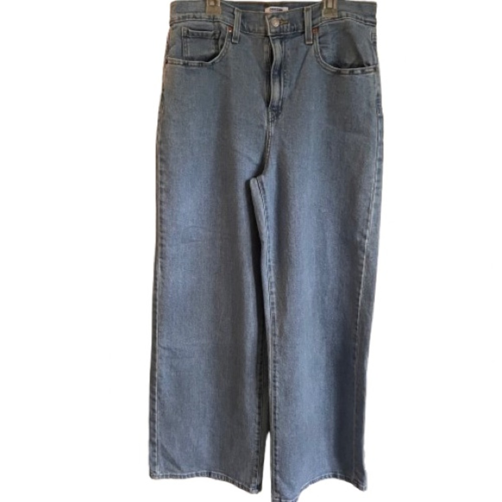 Denizen from Levi’s women’s vintage high rise wide leg jeans saltwater fade - Picture 4 of 8
